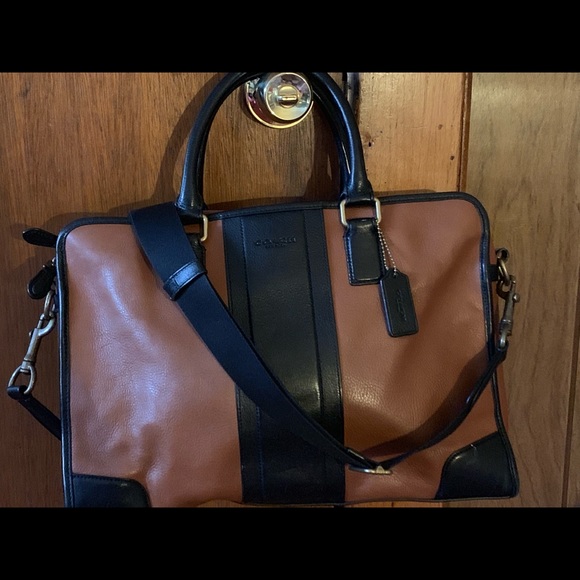 Coach Metropolitan Mens Director Brief Case - Picture 2 of 7